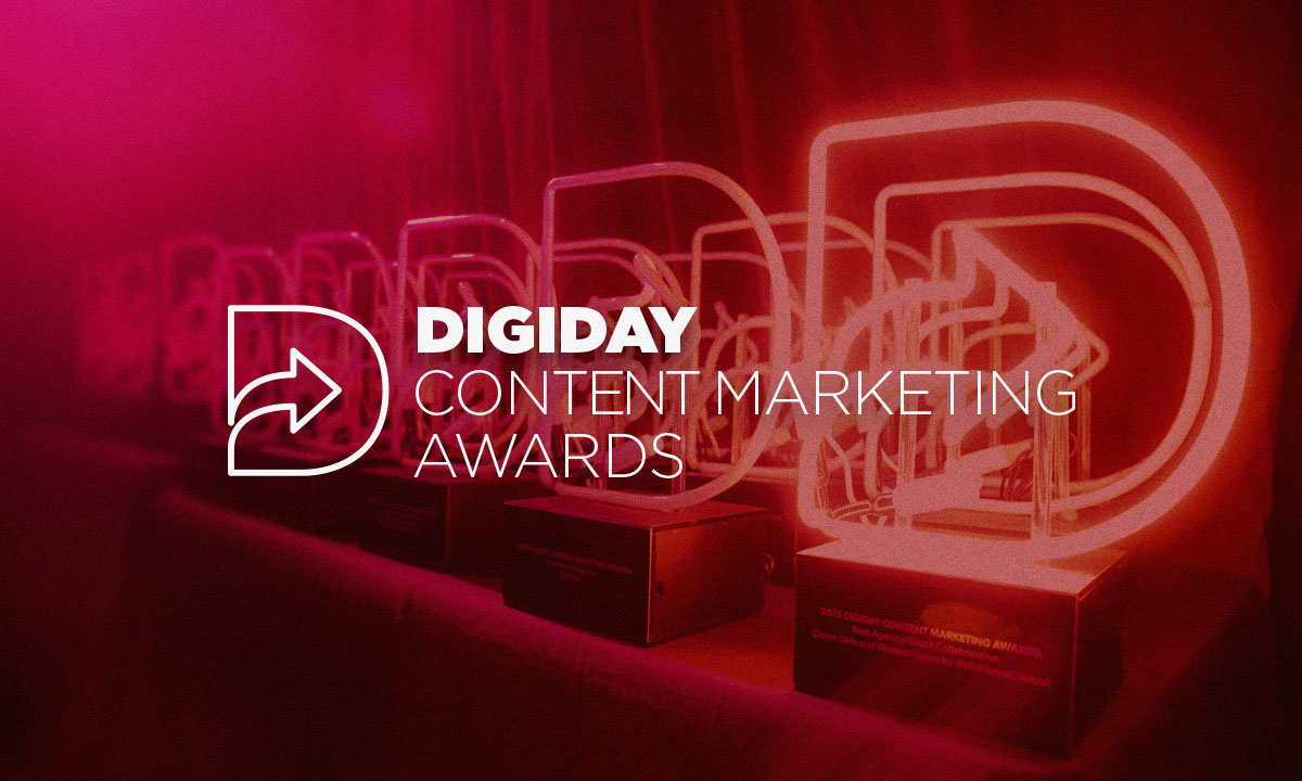 Digiday Content Marketing Awards 